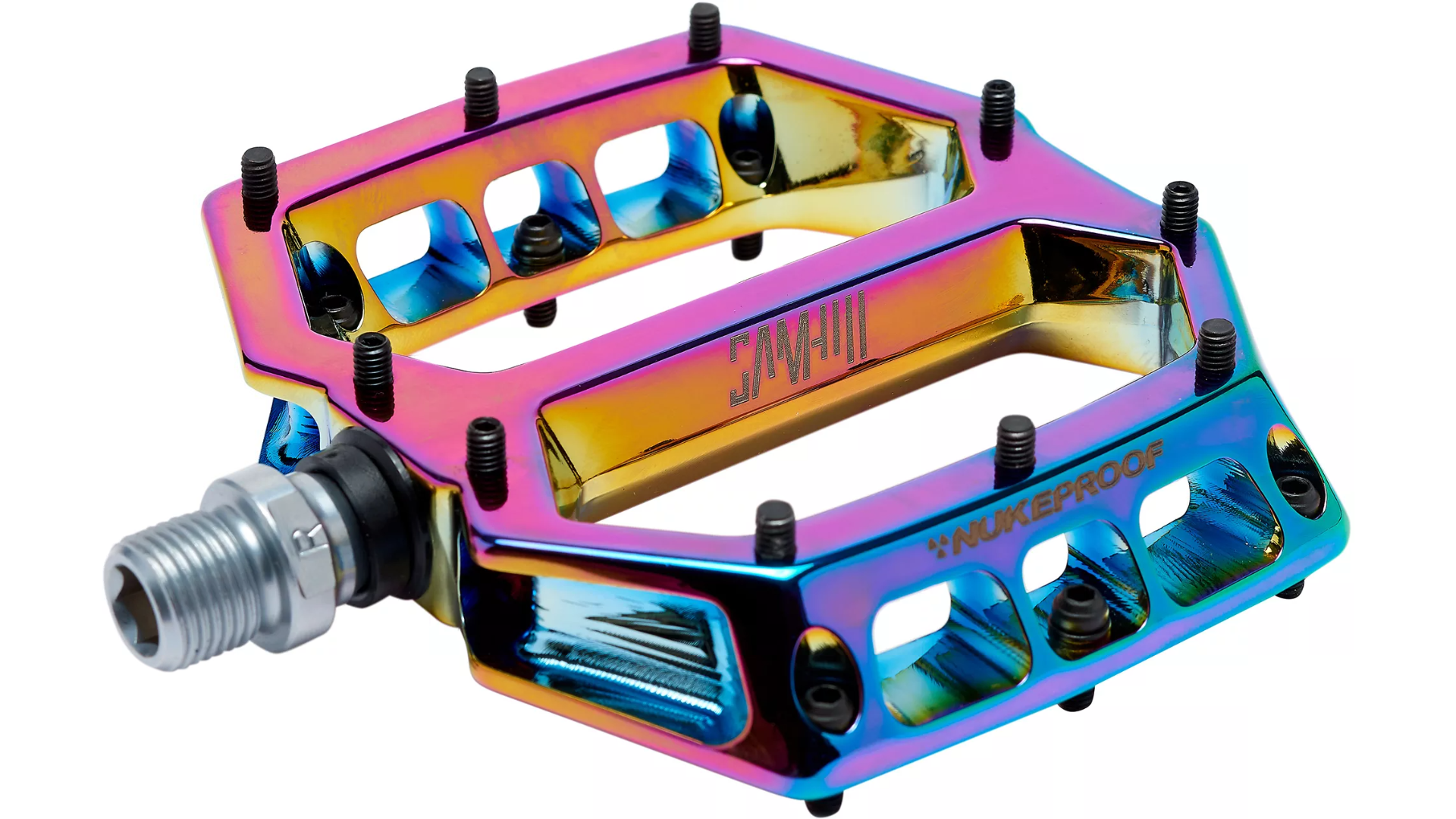 Oil slick bmx pedals on sale
