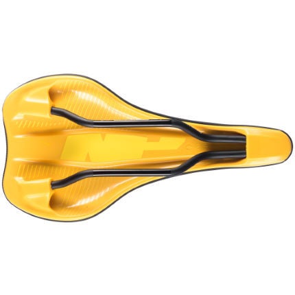 Yellow online mtb saddle